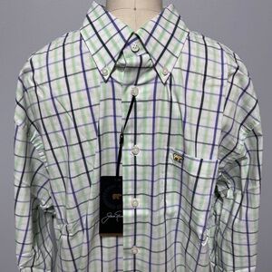 *NWT* Men's Jack Nicklaus LS Button Down Shirt, Size M
